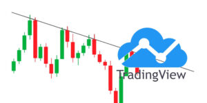 creare una trend line con Tradingview